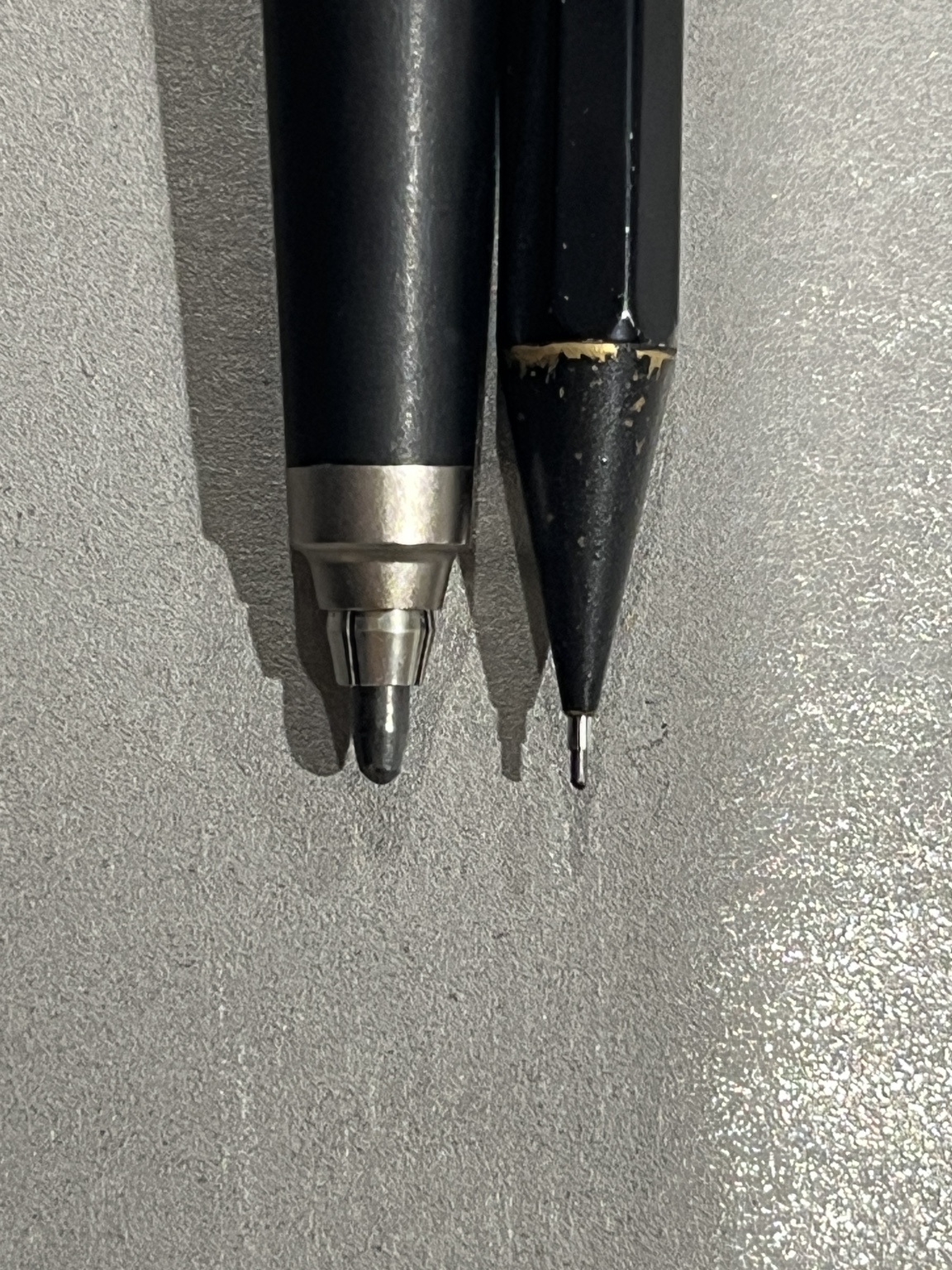 LAMY スクリブルの3.15mmの太い芯とペン先